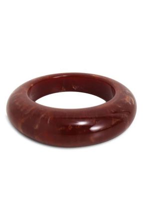 Petit Moments Darling Oversize Bangle Bracelet in Brown at Nordstrom