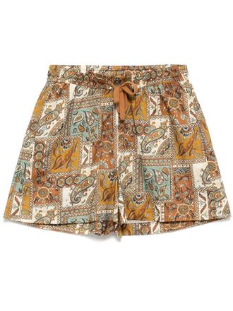 The Upside Vadella Jordi Short - women - Recycled Polyamide - M - Brown