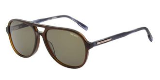 Hackett HSK3341 147 Mens Sunglasses Brown Size 55