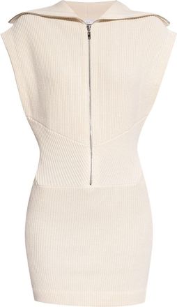 Iro Kelia dress - women - Cashmere/Polyamide/Wool/Silk - M - Neutrals
