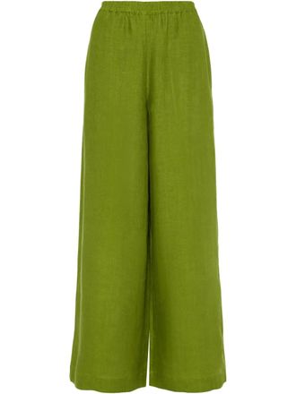 Eres Select wide-leg trousers - Green