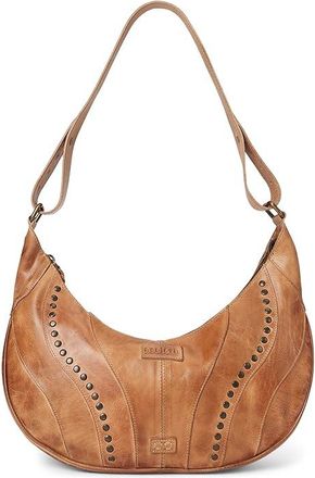 Bed St&uuml; Megara Womens Handbags Tan DD, Cotton/Leather