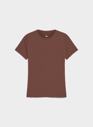Twik Womens Solid organic cotton T-shirt Slim fit