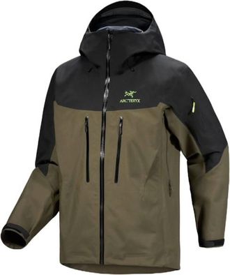 Arc'teryx Alpha SV Jacket Regenjacke f&uuml;r Herren | oliv