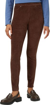 Hue Womens Classic Corduroy Legging, Espresso, M