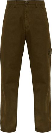 Stone Island Ghost Broek - Heren - Straight fit broeken - Groen - W31 - Katoen - Broeken
