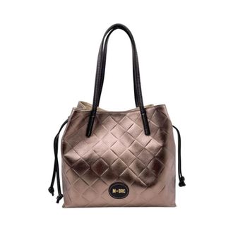 M*BRC Tote Bags, female, Brown, Size: ONE SIZE Tote Bag