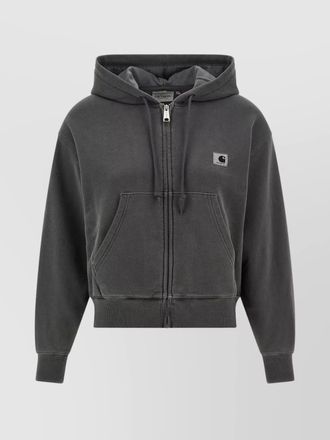 Carhartt Work in Progress hooded sweatshirt with ribbed cuffs and hem