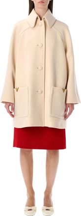 Valentino Garavani Coats Beige