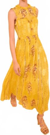 Ulla Johnson Kasia Sleeveless Dress In Soleil