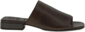 Brunello Cucinelli Sandalo in pelle - - Shoes - Donna - Marrone - 38 EU