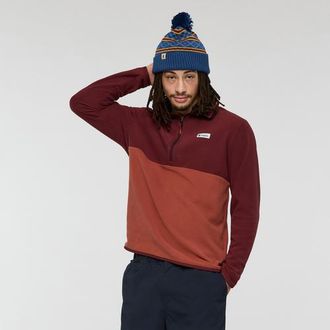 Cotopaxi Amado Fleece Pullover - Mens in Mulberry And Nutmeg at Nordstrom, Size Xx-Large