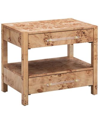 TOV Furniture Tov Furniture Brandyss Burl Nightstand