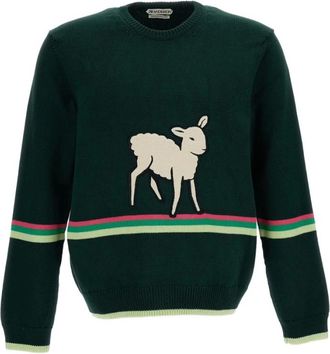 J.W.Anderson Truien & Vesten, Heren, Groen, XL, Katoen, Sheep Jumper