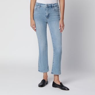 Frame Denim The Reboot Crop jeans in Lark light blue