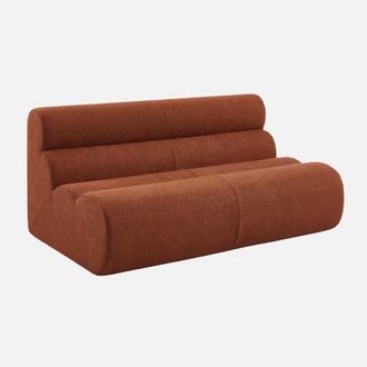 Sweeek Sill&oacute;n Borreguito Texturizado, 2 Plazas