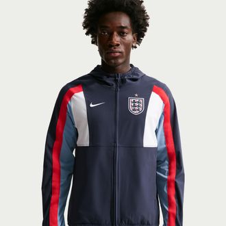 Nike England Energy Nike Mens Dri-FIT Soccer Woven Jacket in Blue | IH1874-451