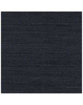 Kenneth James Peninsula Navy Sisal Grasscloth Wallpaper