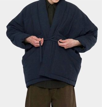 7115 By Szeki Signature Sumo Puffer In Navy