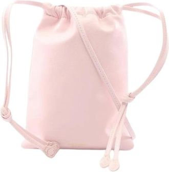Burberry Pre-owned Leren Schoudertas - Dames - Vintage Tas - Roze - ONE Size - Leer - Vintage