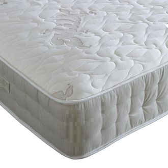 Bedmaster Milk Vitality Pocket Sprung Memory Foam Mattress in Light Beige | Size: Single