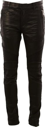 Balmain biker jeans - Nero