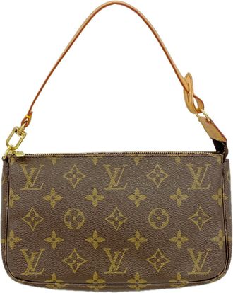 Louis Vuitton Brown Pouch (Pre-Owned)