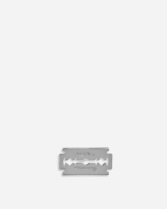 Undercover Razor Blade Pin Silver