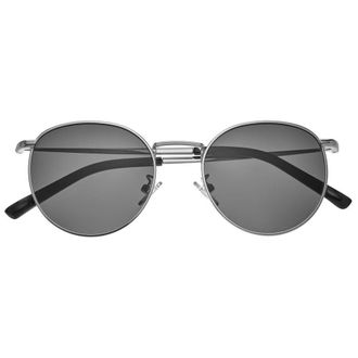 Simplify Unisex Silver Tone Round Sunglasses SSU128-C3