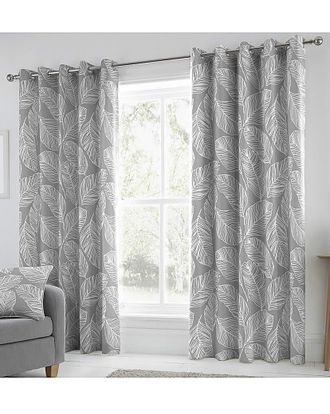 Dreams & Drapes Fusion Matteo Eyelet Curtains