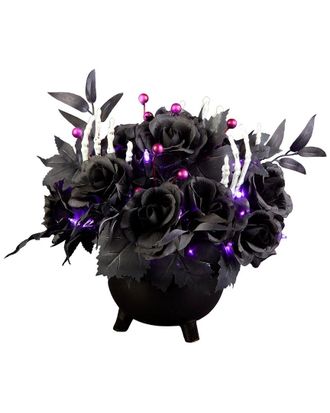 National Tree Company 19In Bad To The Bone Halloween Centerpiece