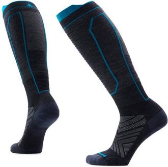 Smartwool Intraknit Ski Zero Cushion OTC S Skisocken f&uuml;r Damen | blau/schwarz
