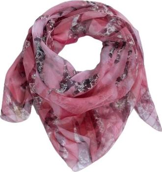 Cartier Pre-owned Silk Scarf - Dames - Vintage Accessoires - Roze - ONE Size - Vintage