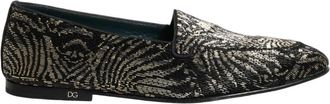 Dolce & Gabbana Loafers Geklede Schoenen - Heren - Loafers - Veelkleurig - 43 EU - Leer - Schoenen