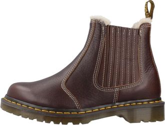 Dr. Martens 2976 Leonore II - Dames - Winterlaarzen - Bruin - 36 EU - Leer - Schoenen