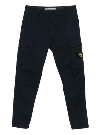 Stone Island Cotton Cargo Trousers