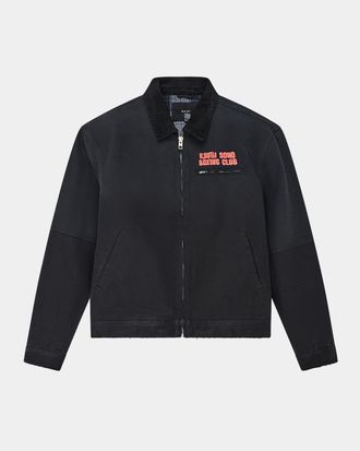 Ksubi Men & apos;s Club Greenwich Printed Cotton Twill Jacket