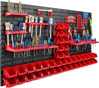 OEM Tablero De Herramientas De 156 X 78 Cm, Estante Para Taller O Garaje