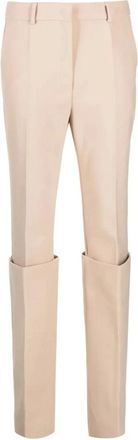 Sportmax Mujer, Pantalones, Beige, Talla: XS