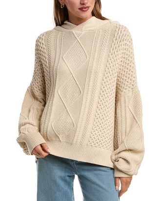 Free People Explorer Cable Hoodie