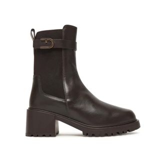 Furla Heeled Boots, female, Brown, 5 UK, Urban Chic Chelsea Boot