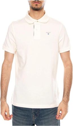 Barbour Polo Shirts - Heren - Polos - Wit - S - Katoen - Tops