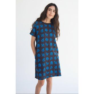 Ace & Jig Riley A-Line Mini Dress in Java at Nordstrom, Size Xx-Small