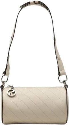 Gucci Pre-owned Vintage Schoudertas - Dames - Vintage Schoudertas - Wit - ONE Size - Leer - Vintage