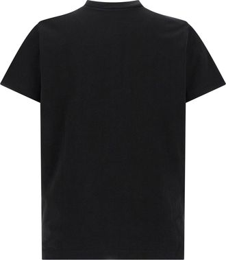 Dsquared2 Ducati Logo Cotton Jersey T-Shirt - Black