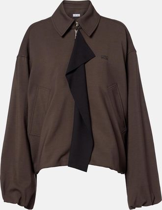 Loewe Chaqueta Double L con paneles