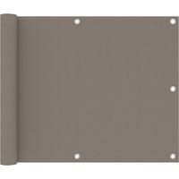 OEM Biombo Para Balc&oacute;n, Color Topo, 75 X 300 Cm, Tela Oxford - Crezuo