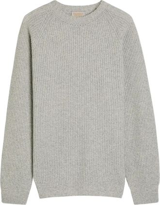 John Smedley Oxnarda ribbed sweater - Grey