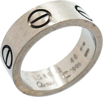 Cartier White Gold (18K) Band Ring (Pre-Owned)