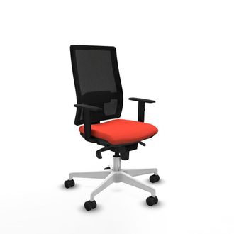 Piqueras y Crespo Silla De Oficina Piqueras Y Crespo Horna Naranja Oscuro Ergon&oacute;mica